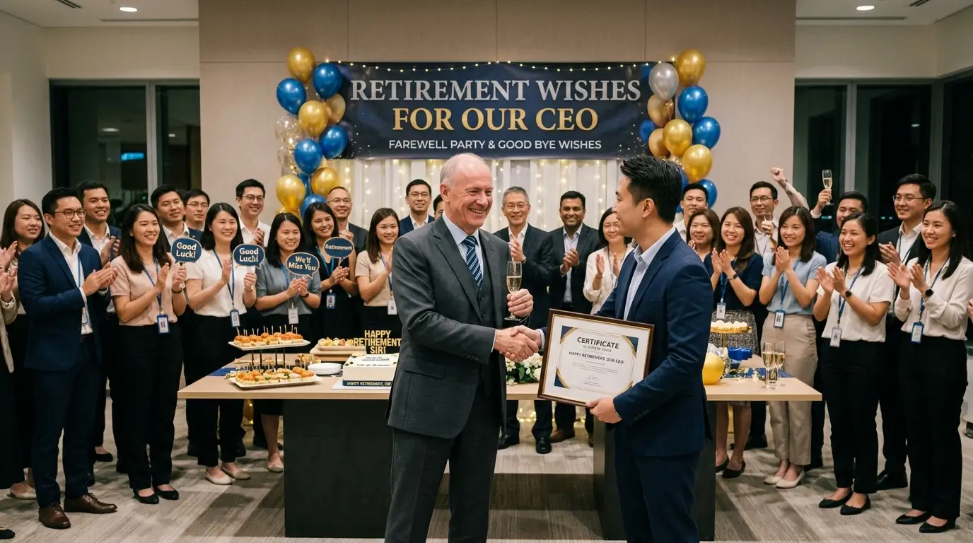 Retirement Wishes For CEO