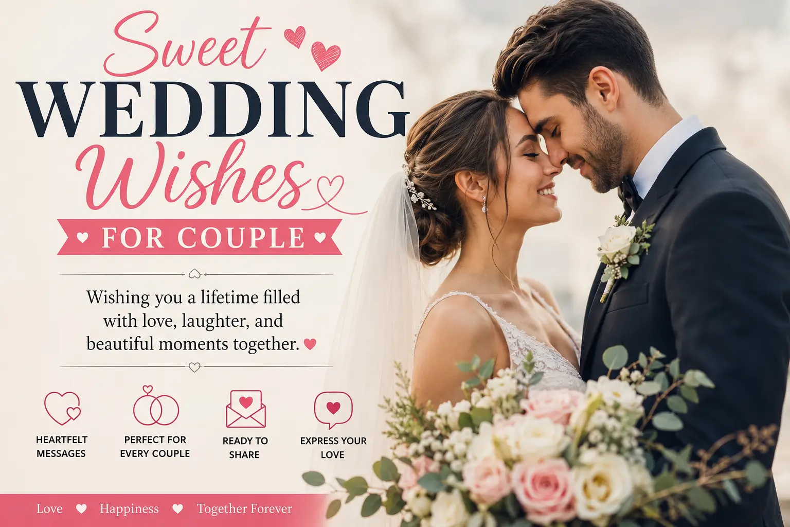 Sweet Wedding Wishes For Couple