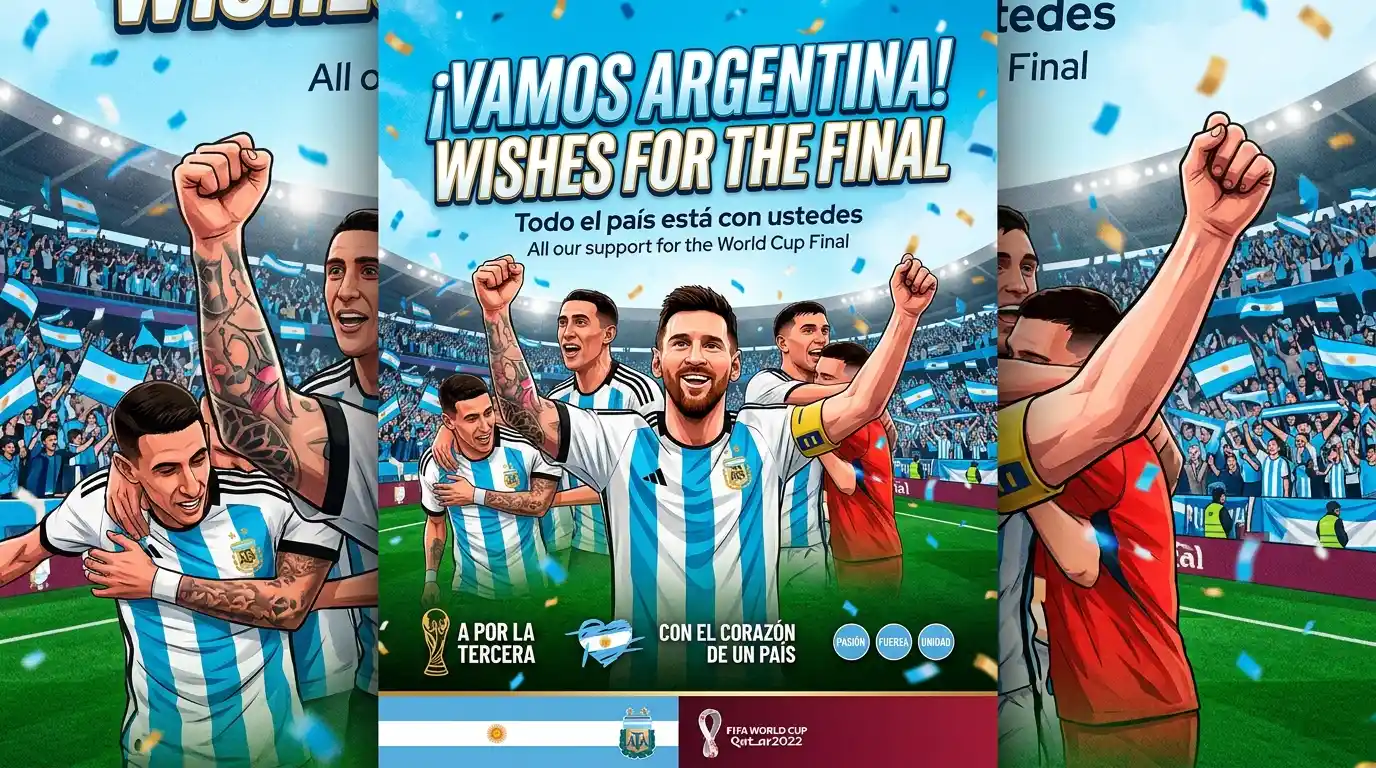 FIFA World Cup Final Wishes for Argentina