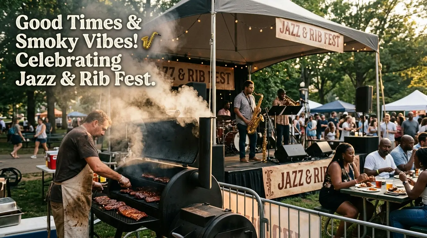 Jazz & Rib Fest Greetings