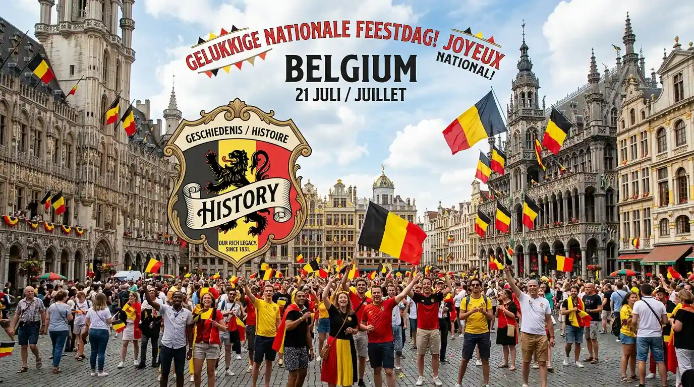 National Day Greetings for Belgium