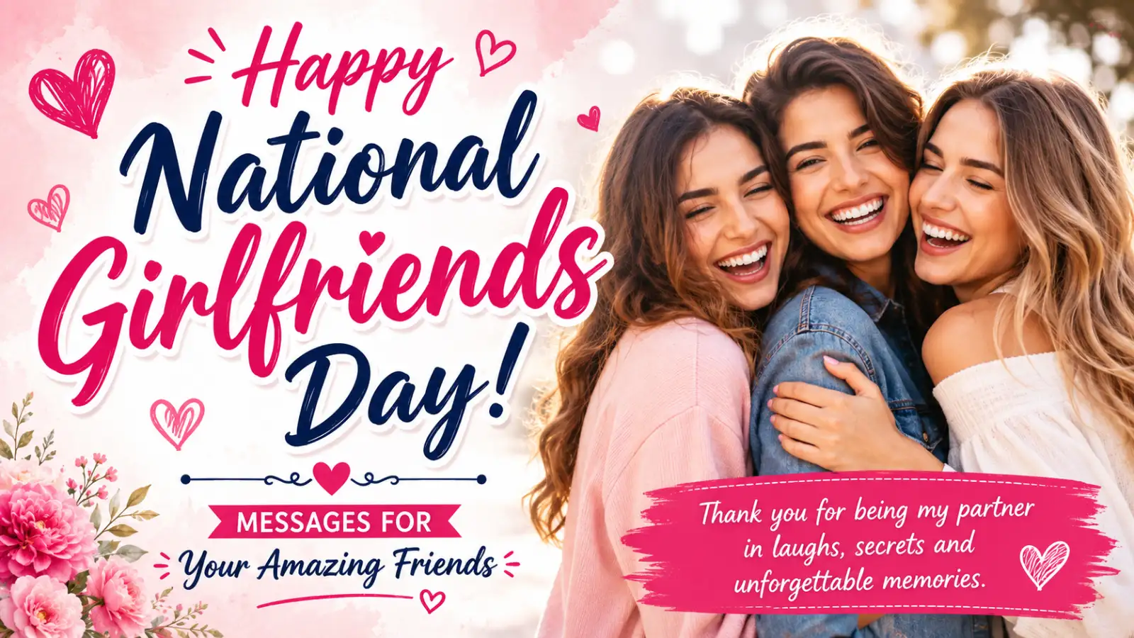 National Girlfriends Day Messages