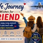 Safe Journey Wishes for Friend