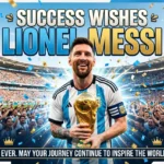 Success Wishes for Lionel Messi 