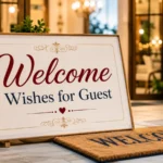 Welcome Wishes for Guest