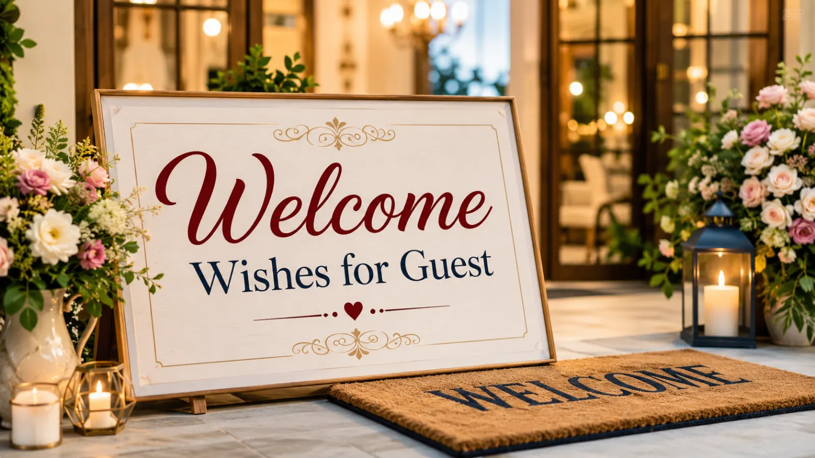 Welcome Wishes for Guest