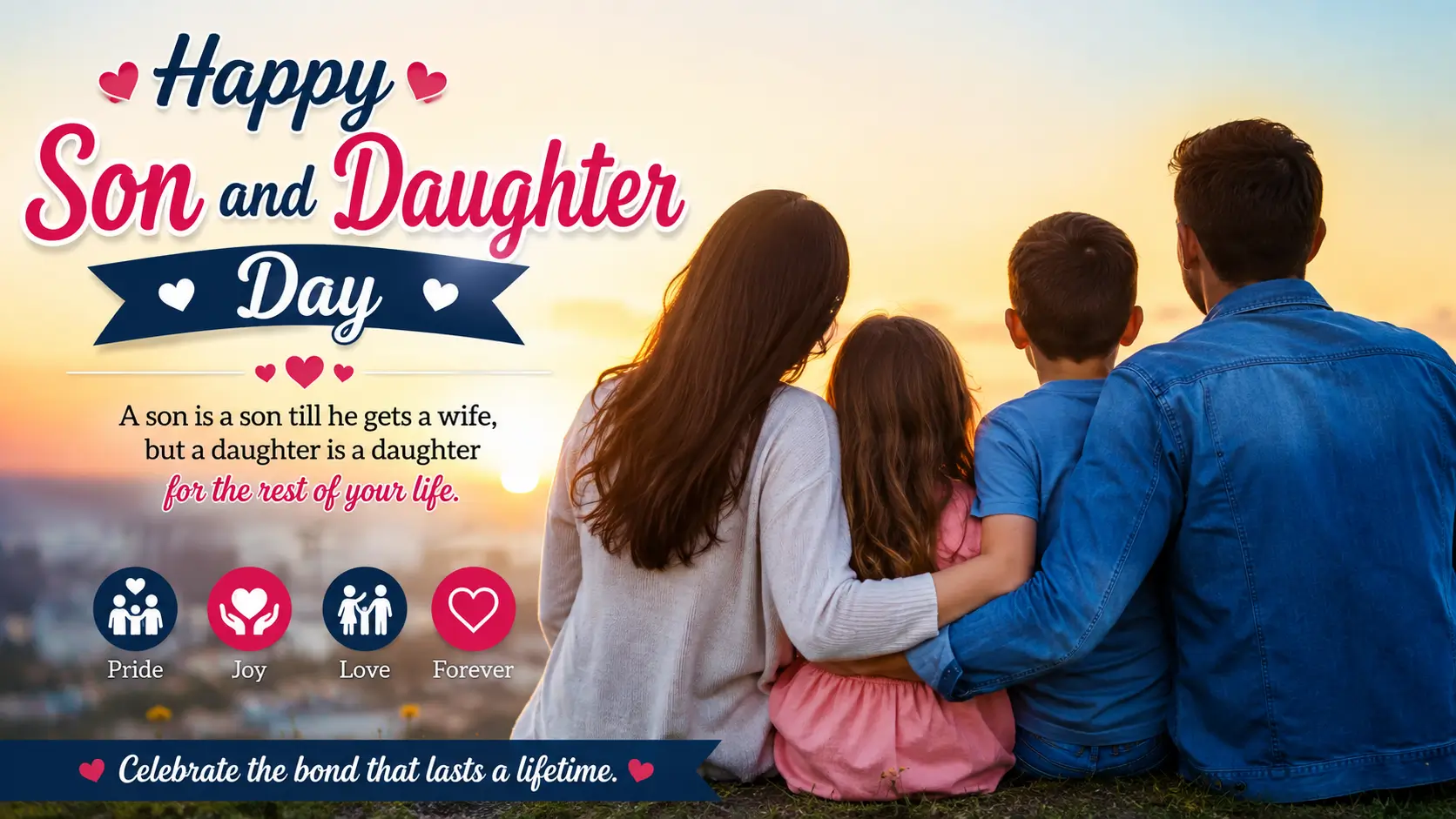 Son and Daughter Day Wishes