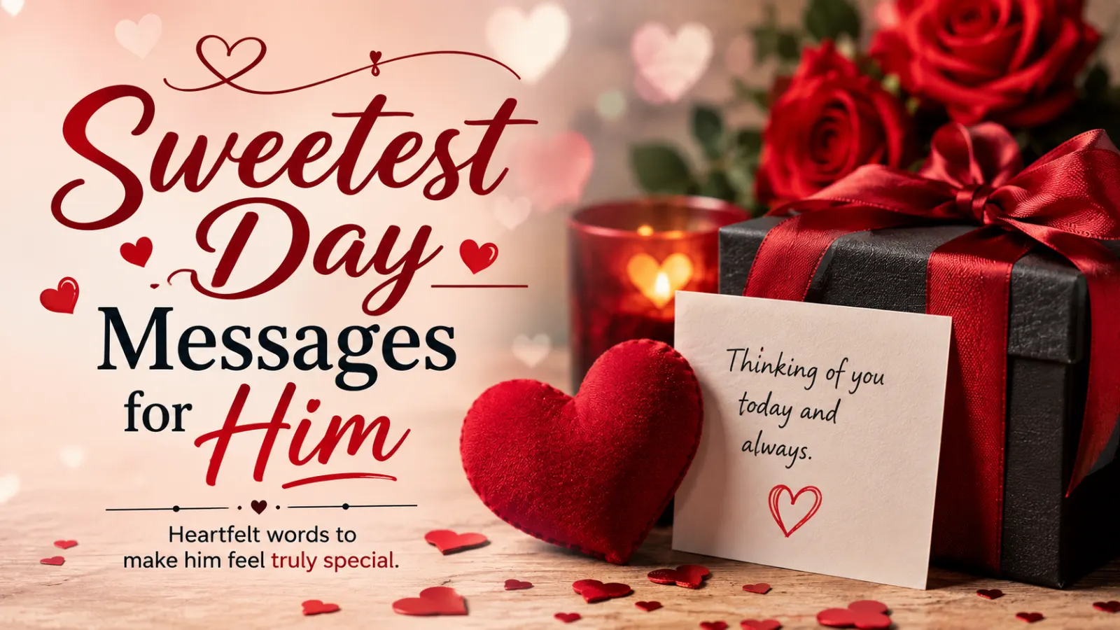Sweetest Day Messages for Him